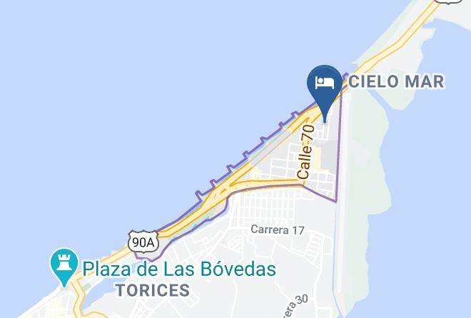 Cartagena De Indias - Alojamiento Cerca Al Mar Maps