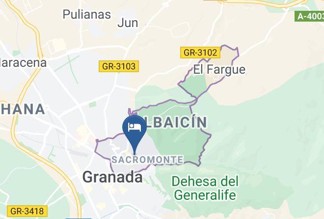 Granada - Alojamiento Con Encanto La Luna En El Alba Maps
