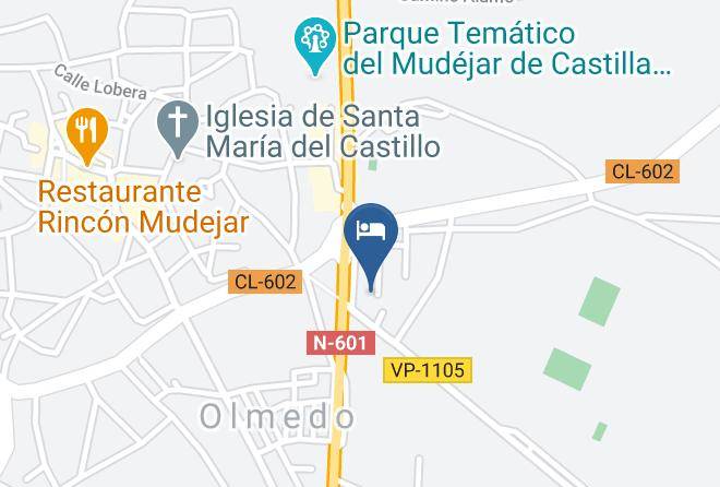 Valladolid - Alojamiento De Uso Turistico La Olmedana Maps