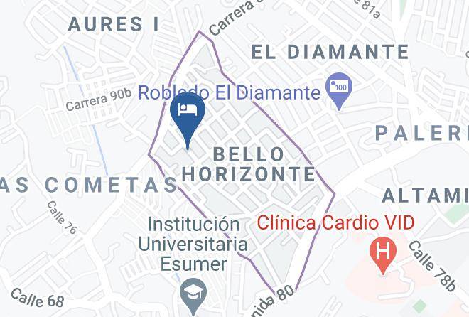 Medellin - Alojamiento Dona Maria Maps