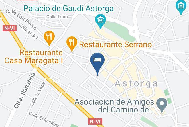 Leon - Alojamiento Economico En Astorga Maps
