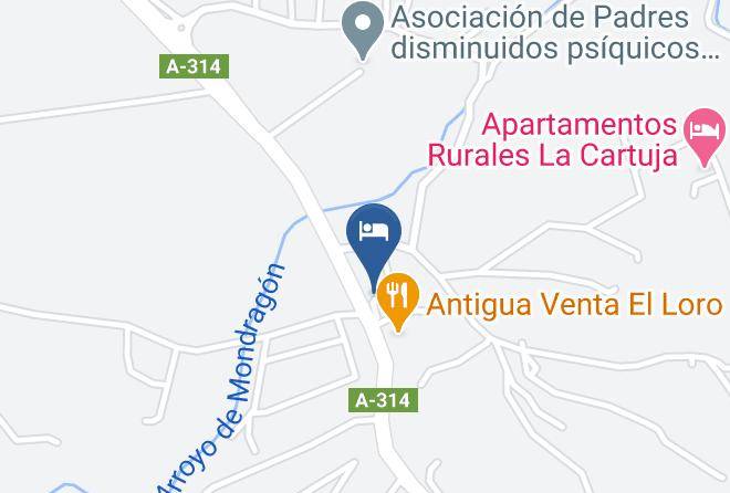 Cadiz - Alojamiento El Chaparro Maps