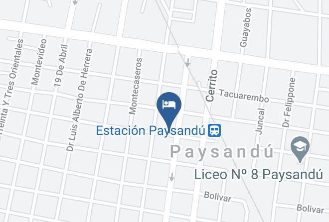 Paysandu - Alojamiento En Paysandu Maps