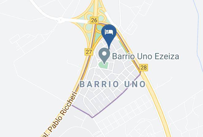 Barrio Uno - Alojamiento Ezeiza Lugones Maps