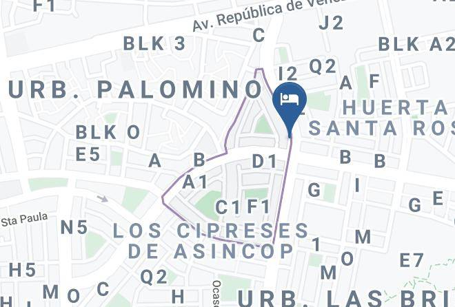Lima - Alojamiento Familiar Posada Peregrinus Maps