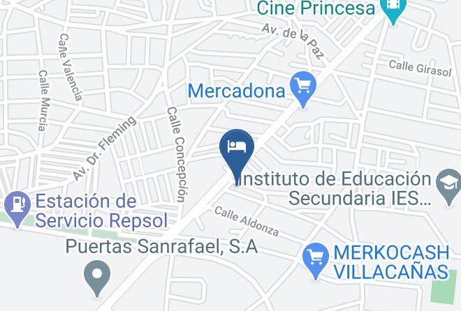 Alojamiento Hotel Rural Lalola Map