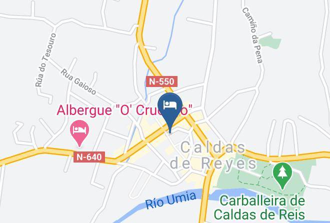 Pontevedra - Alojamiento Hotelero Via Xix Maps