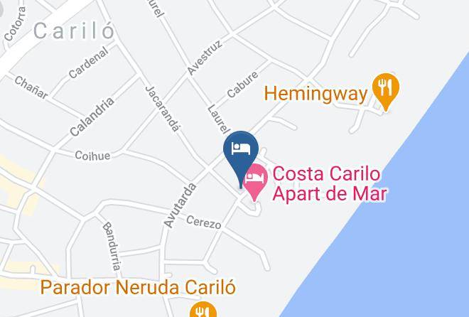 Pinamar - Alojamiento La Galeria Maps