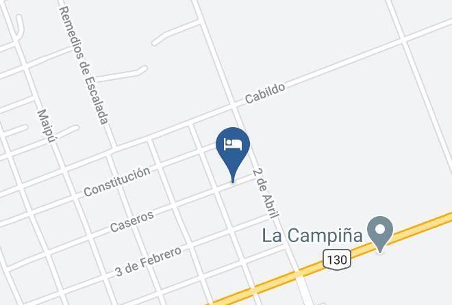 Colon - Alojamiento Las Achiras Maps