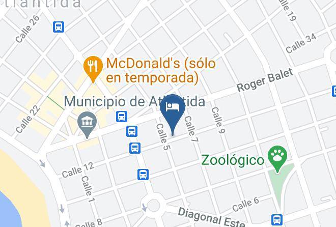 Atlantida - Alojamiento Las Palmitas Maps