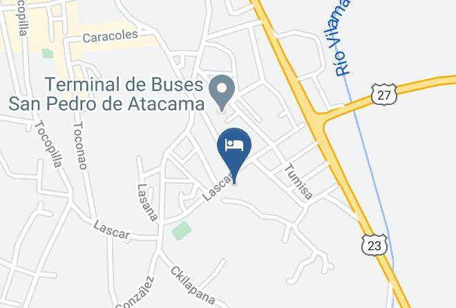 El Loa - Alojamiento Licancabur Maps