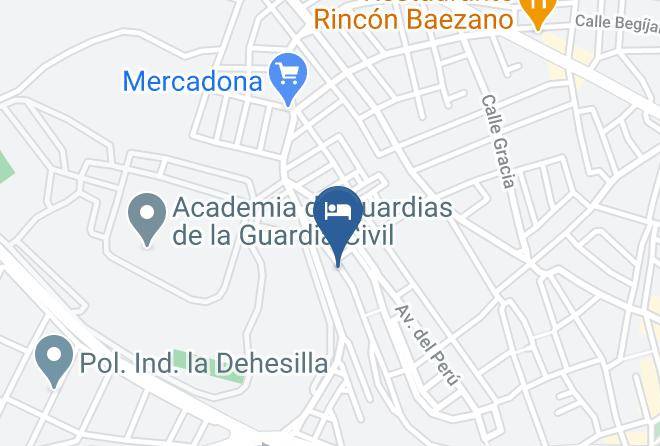 Jaen - Alojamiento Los Poetas Maps