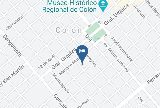 Colon - Alojamiento Mabel Bonin Maps