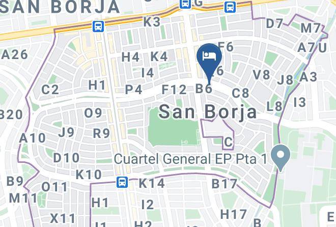 San Borja - Alojamiento Marite Maps