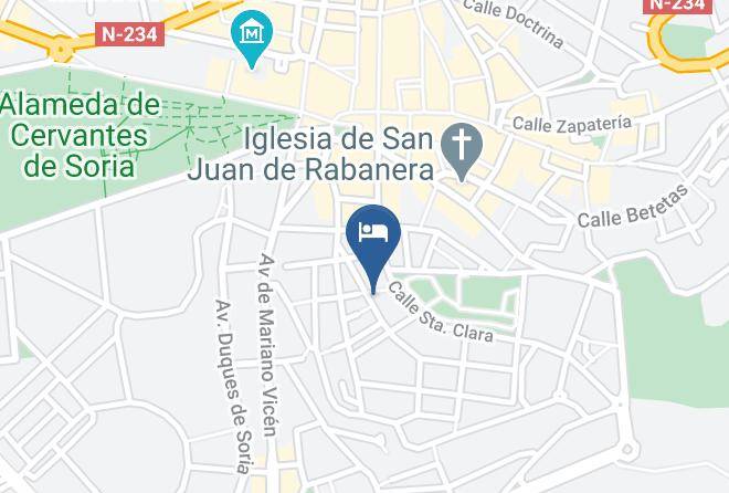 Soria - Alojamiento Moderno Y Centrico Maps