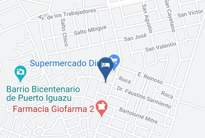 Puerto Esperanza - Alojamiento Nuevo Amanecer Maps