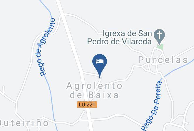 Lugo - Alojamiento O Caminante Maps