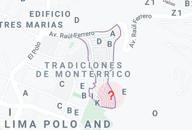 Santiago De Surco - Alojamiento Pico Alto Maps