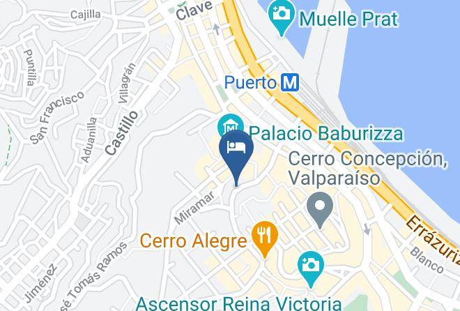 Valparaiso Province - Alojamiento Polanco Maps