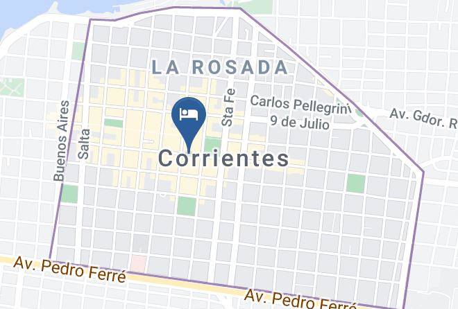 Corrientes - Alojamiento Privado Maps