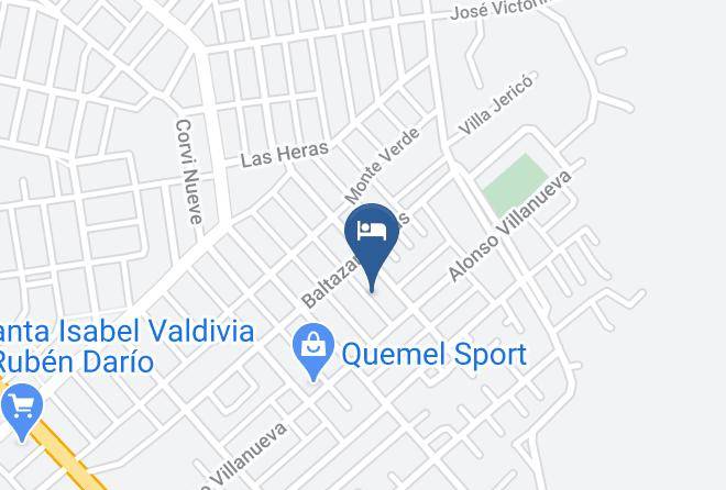 Valdivia Province - Alojamiento Reina Sofia Maps