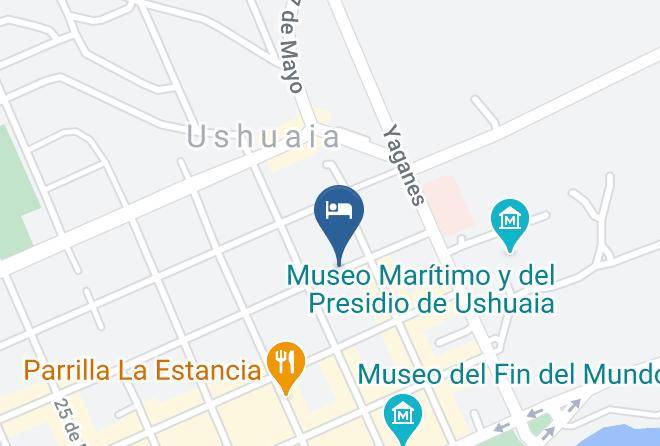 Ushuaia - Alojamiento Rincon Del Beagle Maps