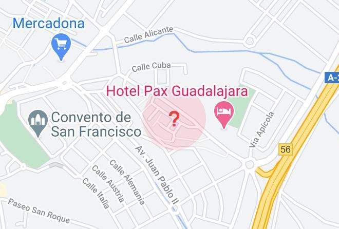 Guadalajara - Alojamiento Roca Maps