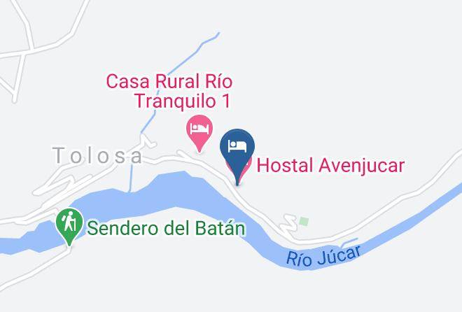 Albacete - Alojamiento Rural Avenjucar Maps