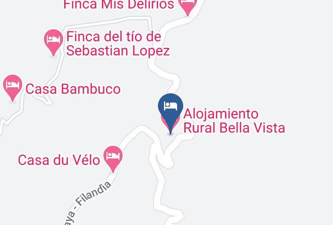 Filandia - Alojamiento Rural Bella Vista Maps