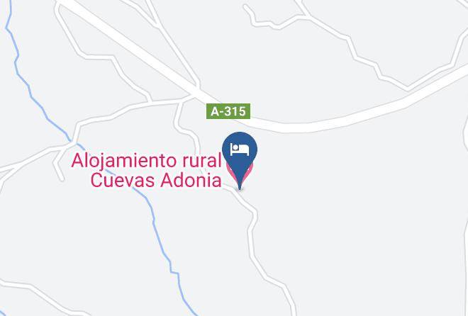 Granada - Alojamiento Rural Cuevas Adonia Maps