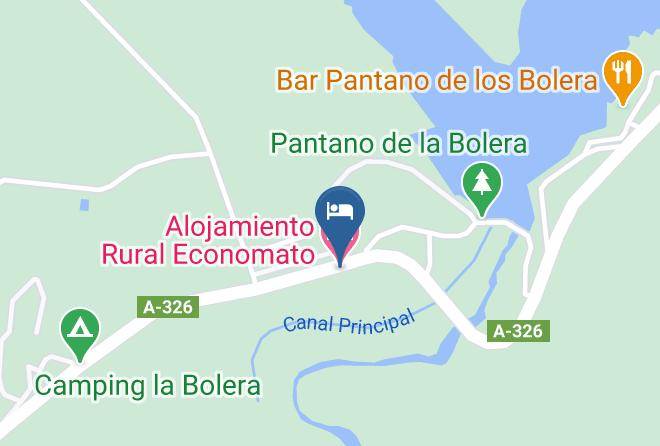 Jaen - Alojamiento Rural Economato Maps