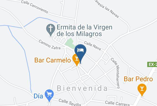 Badajoz - Alojamiento Rural El Altozano Maps