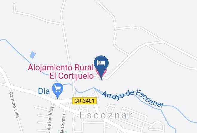 Granada - Alojamiento Rural El Cortijuelo Maps