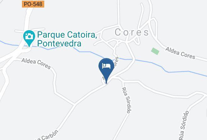 Pontevedra - Alojamiento Rural El Mirlo Blanco Maps