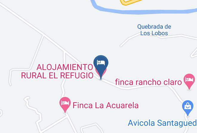 Palestina - Alojamiento Rural El Refugio Maps