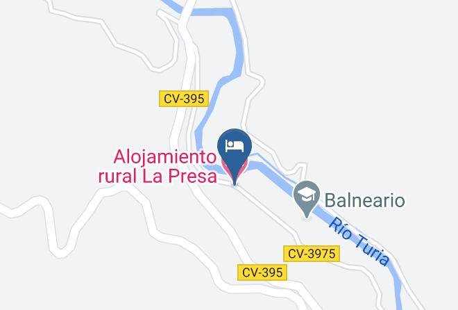 Valencia - Alojamiento Rural La Presa Maps