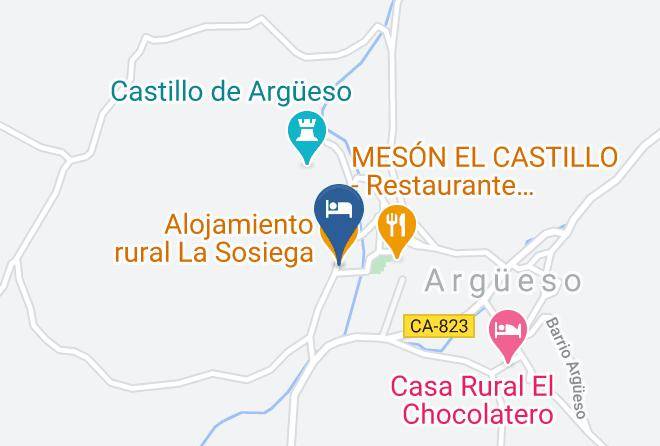 Espinilla - Alojamiento Rural La Sosiega Maps