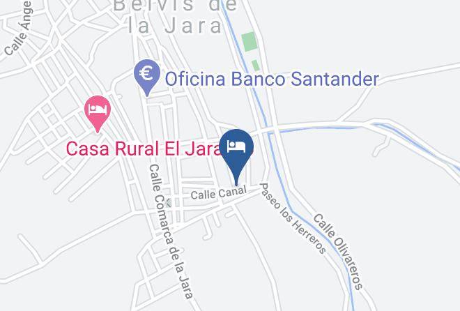 Toledo - Alojamiento Rural Los Olivares Maps
