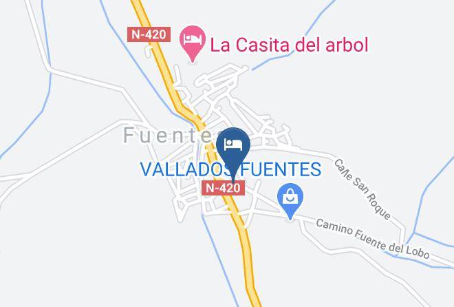 Cuenca - Alojamiento Rural Los Palancares Maps