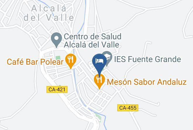 Cadiz - Alojamiento Rural Molino Romano Maps