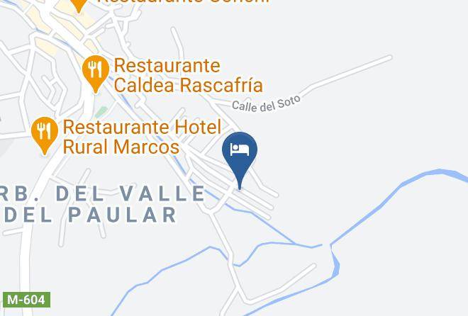 Madrid - Alojamiento Rural Rascafria Los Espinares Maps