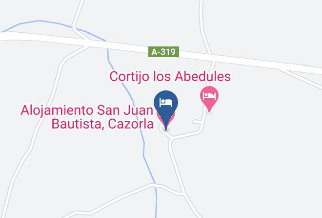Jaen - Alojamiento San Juan Bautista Cazorla Maps