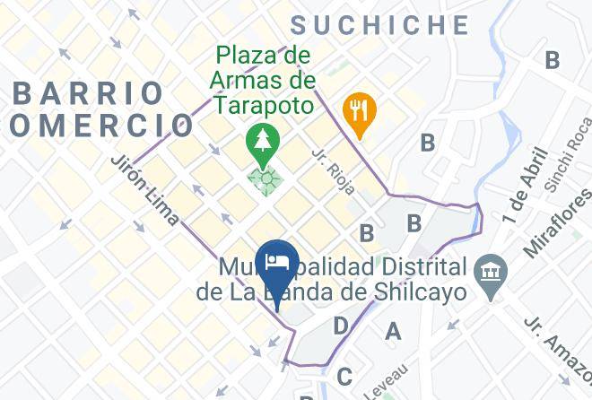 Tarapoto - Alojamiento Santa Milena Maps