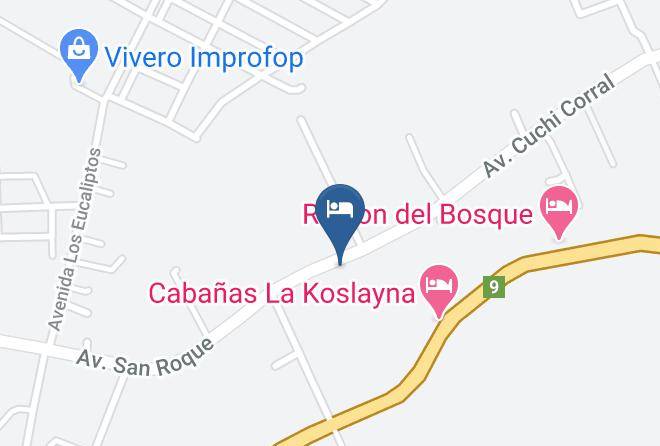 La Capital San Luis - Alojamiento Temporario Cuchi Corral Maps