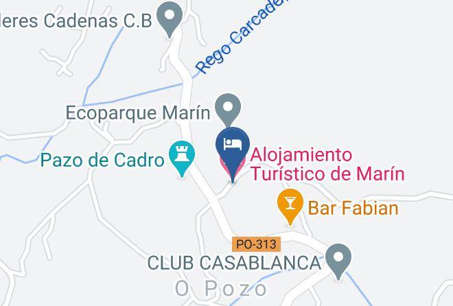 Pontevedra - Alojamiento Turistico De Marin Maps