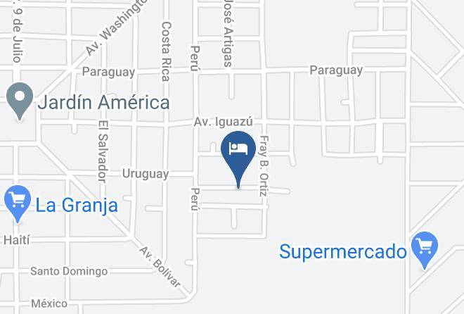 San Ignacio - Alojamiento Turistico Las Cabanas Maps