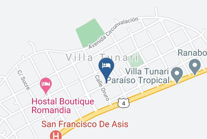 Chapare - Alojamiento Virgen Copacabana Maps