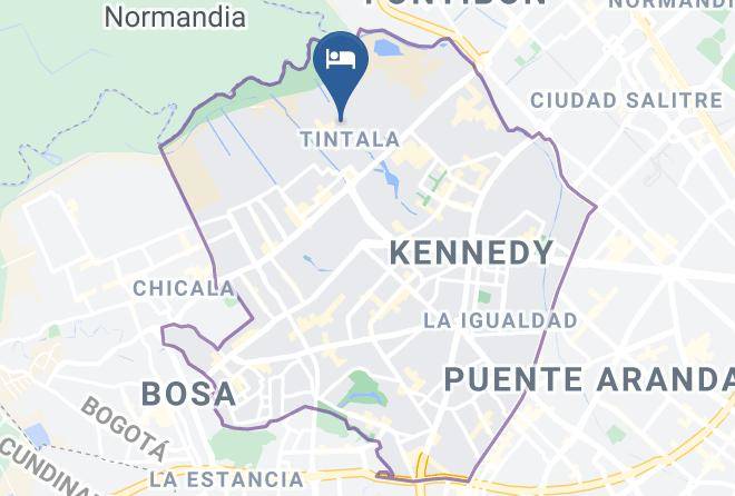 Bogota - Alojamiento Yenny Tintal Maps