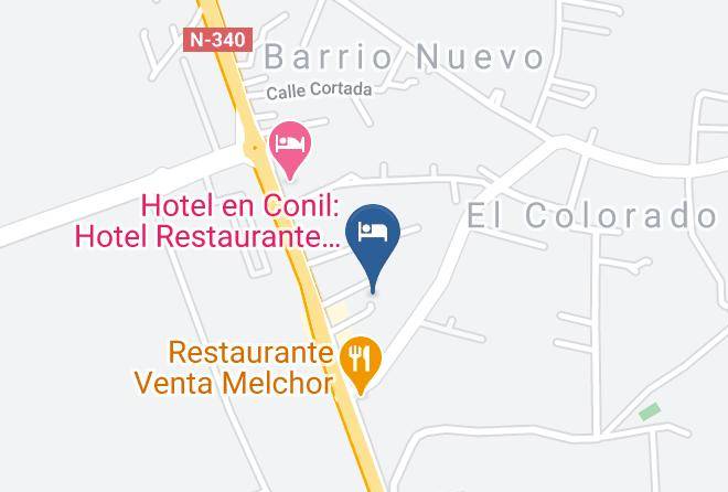 Cadiz - Alojamientos Alma Conil Maps