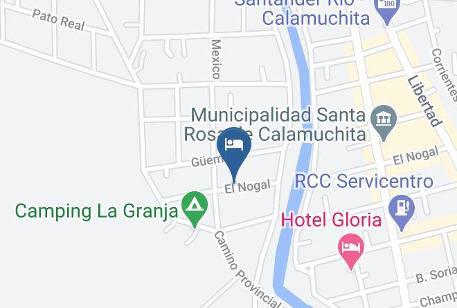 Calamuchita Department - Alojamientos Calamuchita Maps